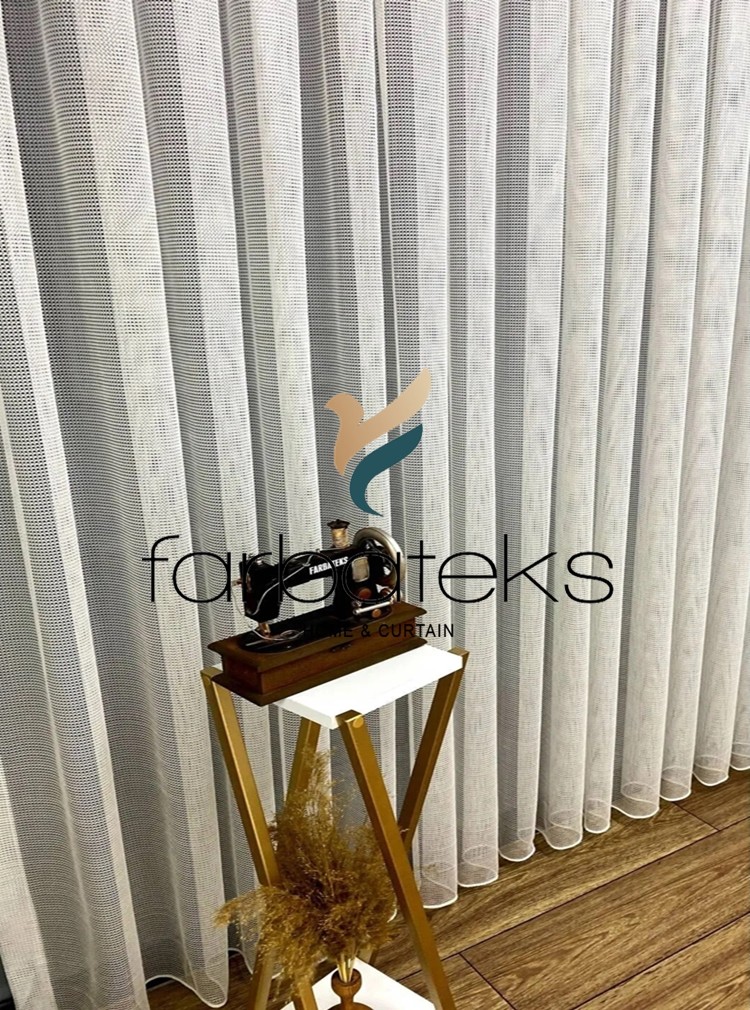 Beyaz File Tül Ofis Tül Büro Tül Perde Beyaz File Tül Ofis Tül Büro Tül Perde
